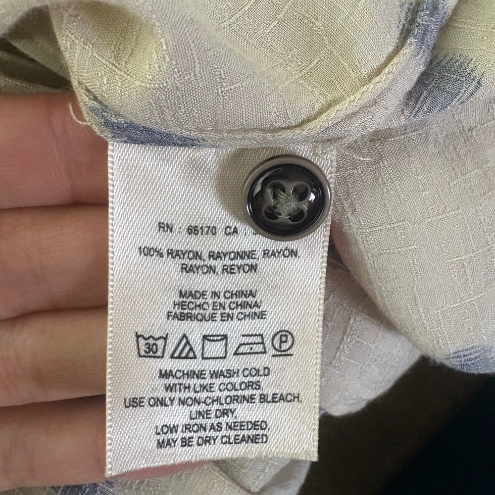 MAEVE Saona Polka Dot Button-Down Sleeveless Top - Picture 8 of 9